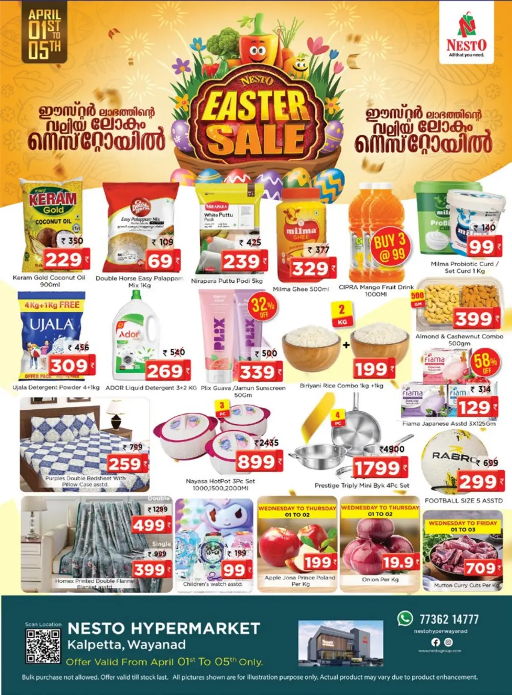 Nesto Kalpetta Easter Sale | Ends Sunday