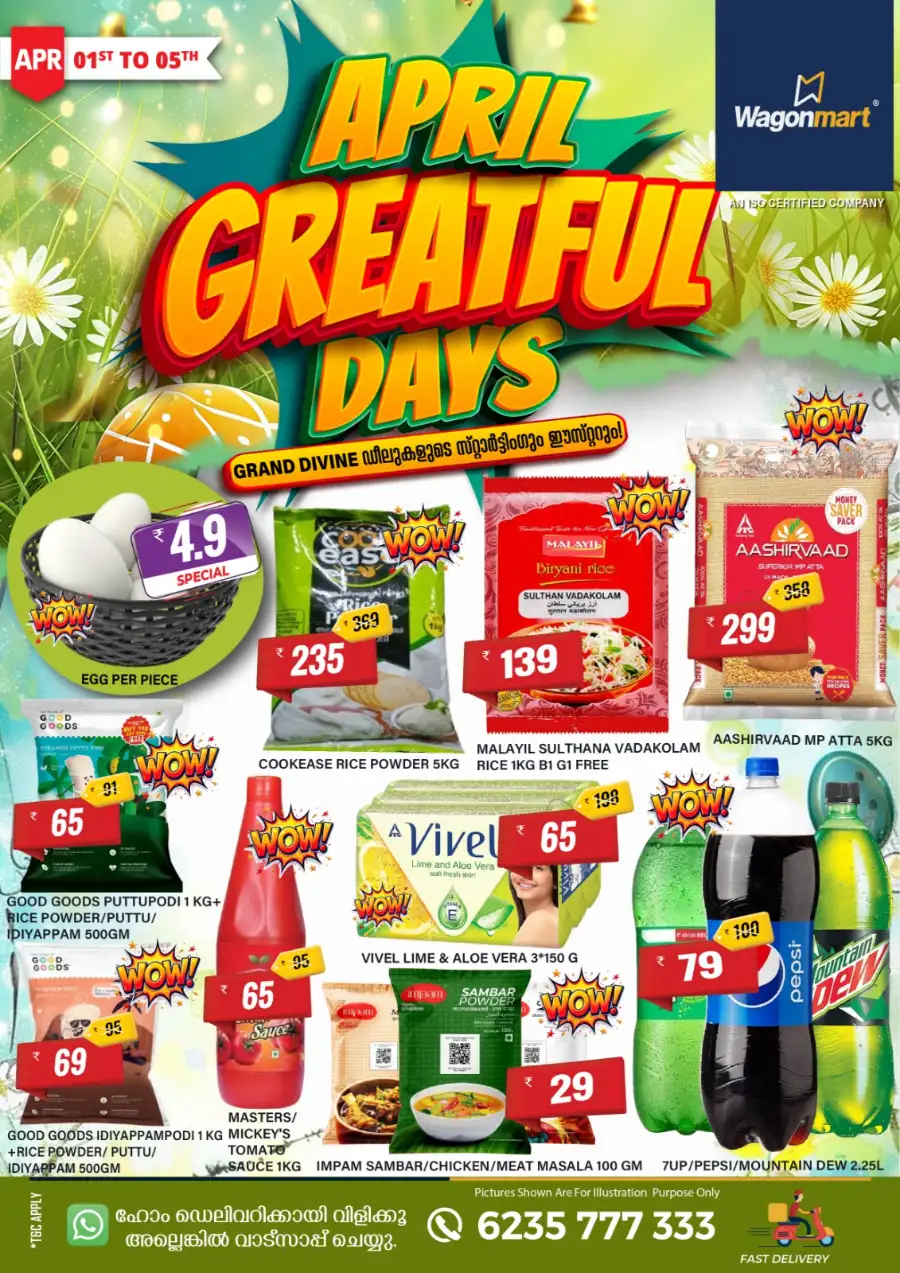 Wagonmart April Greatful Days | Ends Sunday