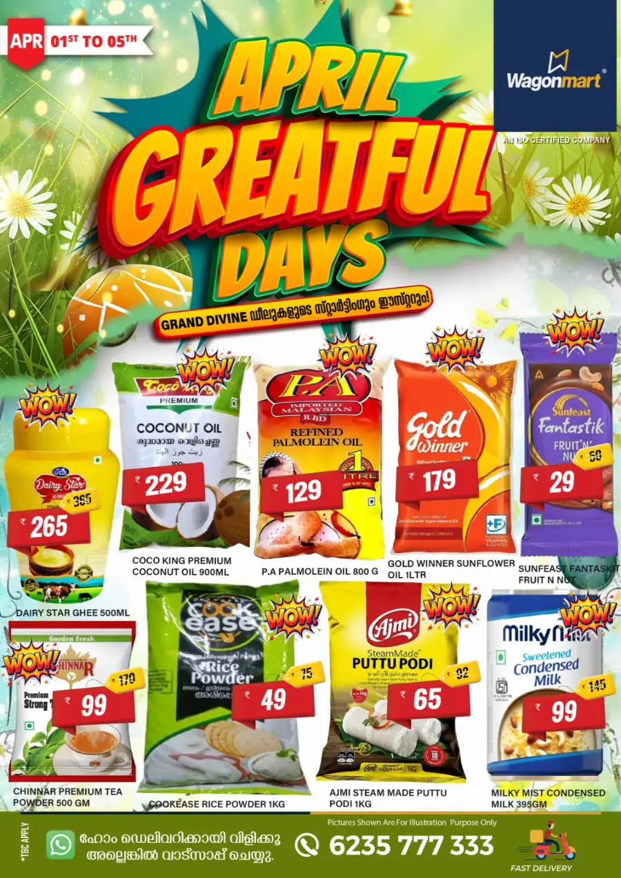 Wagonmart April Greatful Days | Ends Sunday