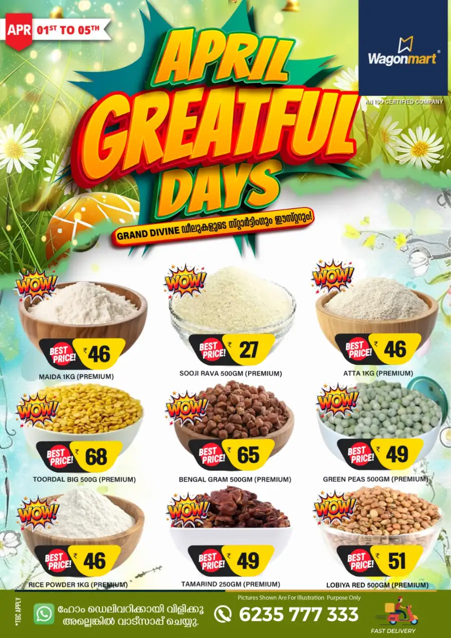 Wagonmart April Greatful Days | Ends Sunday