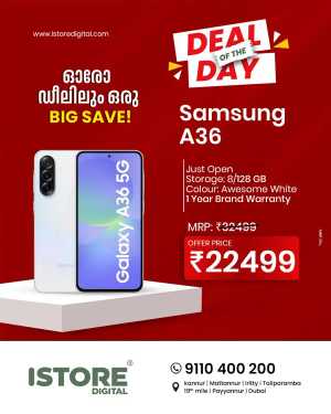 Deal of the day In iStore Digital Kannur