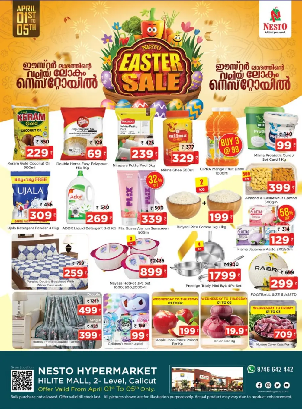 Nesto HiLITE Mall Easter Sale | Ends Sunday