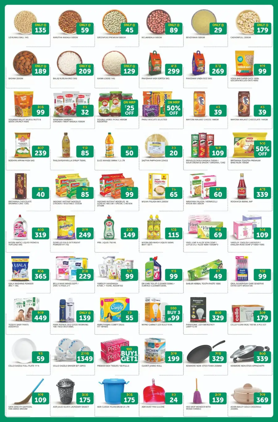 Greens Supermarket Calicut - Big April Deal Offers April 1-8, 2026