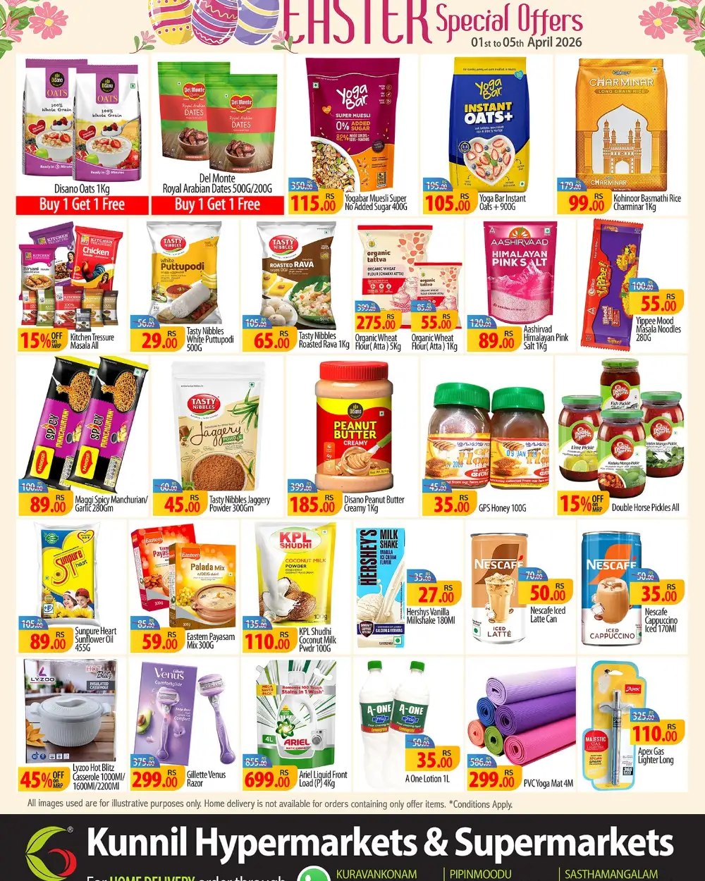 Kunnil Trivandrum Easter Special | Ends Sunday