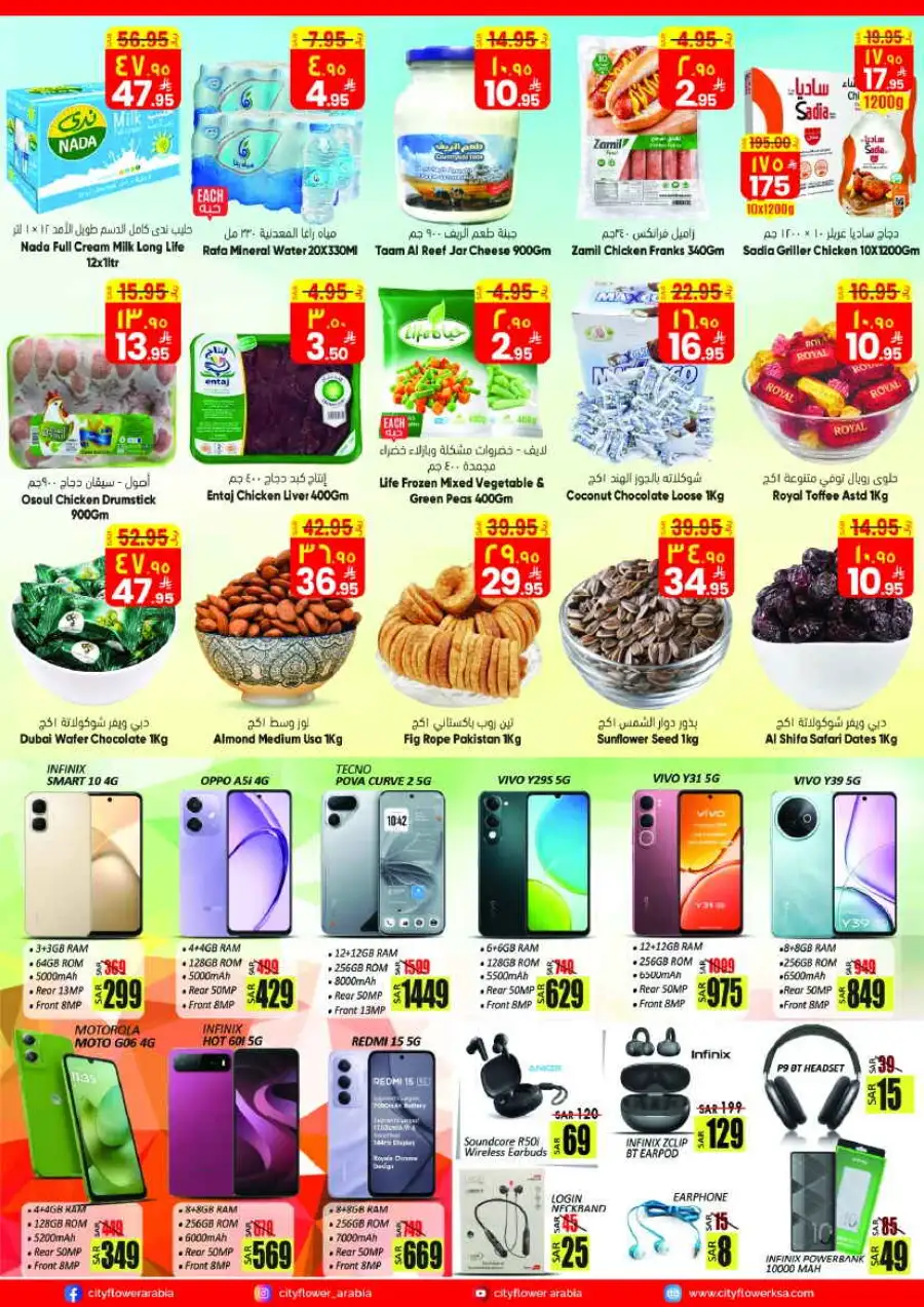 City Flower Hail Offers - Best Grocery & Electronics Deals | April 1-6