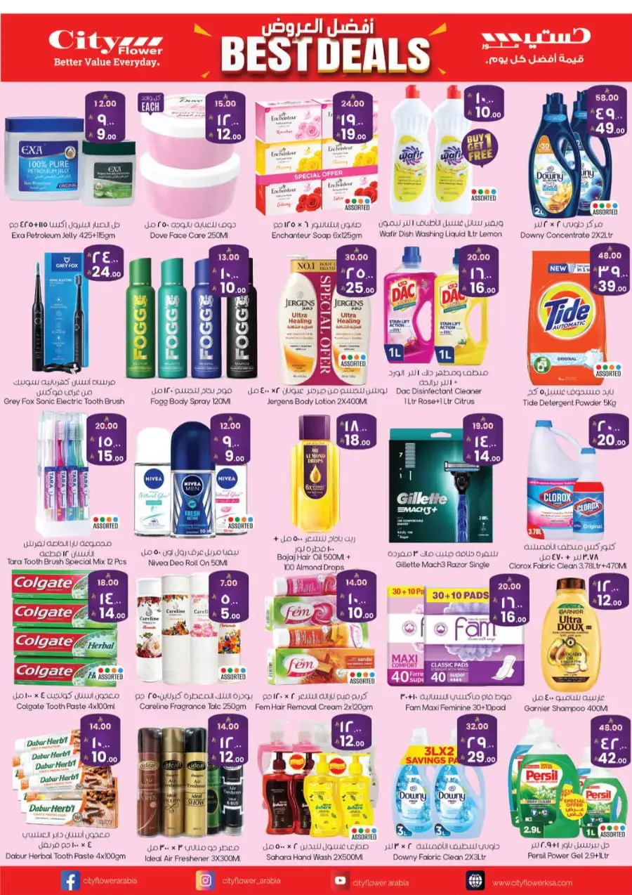 City Flower Najran | Best Deals & Grocery Offers at Al Azzam Mall