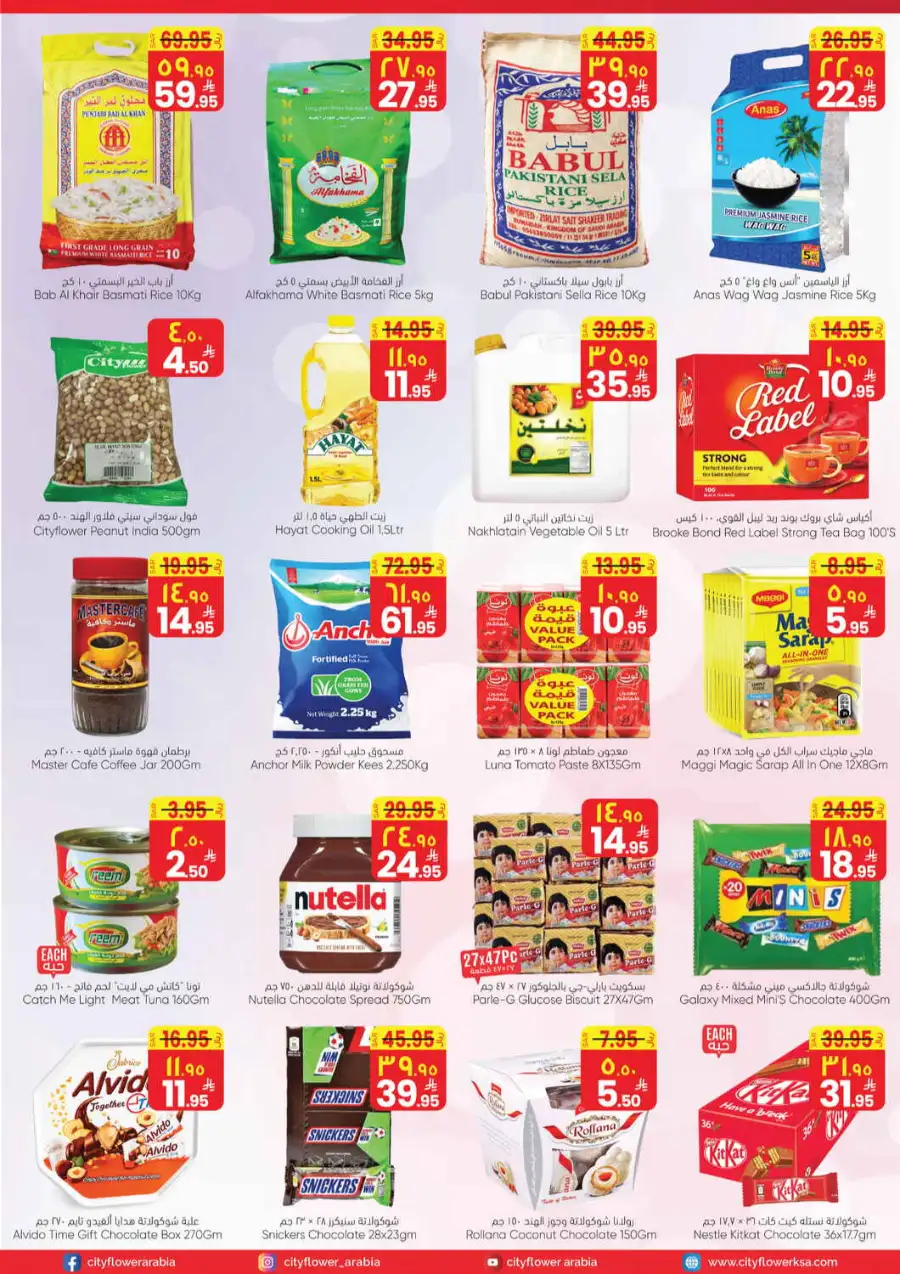 City Flower Najran | Best Deals & Grocery Offers at Al Azzam Mall