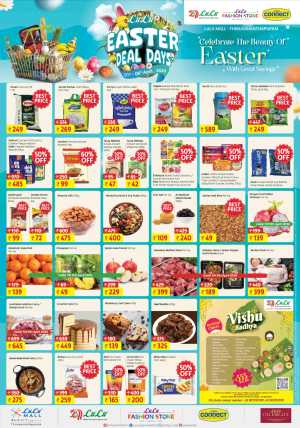 LuLu Mall Thiruvananthapuram Easter Deals | Ends April 8 In Lulu Hypermarket Trivandrum