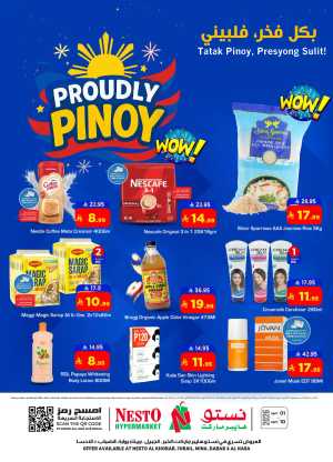 Nesto Hypermarket Dammam & Al Khobar | Proudly Pinoy Offers April 1-10, 2026 In Nesto Hypermarket Dammam,Al Hasa,Jubail,Al Khobar
