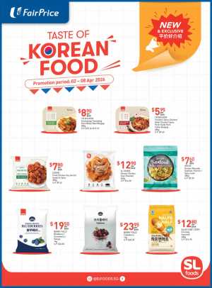 FairPrice Singapore Korean Food | Ends Wednesday In FairPrice Singapore