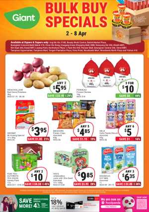 Giant Singapore Bulk Buy Specials | Ends 8 Apr In Giant Singapore