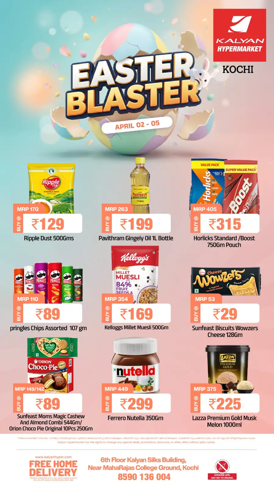 Kalyan Hypermarket Kochi Easter Blaster Sale | Grocery Offers & Deals