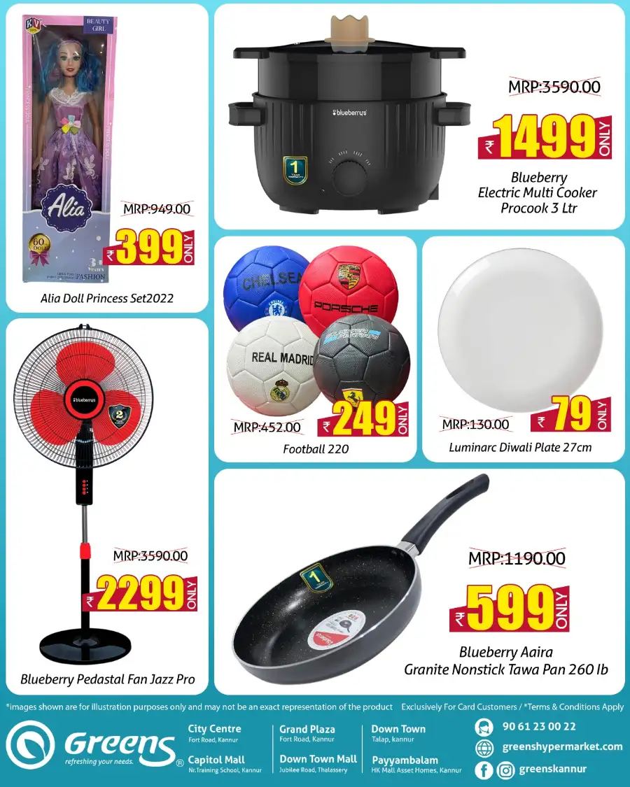 Greens Hypermarket Kannur & Thalassery: Easter Specials & Grocery Offers April 02-05