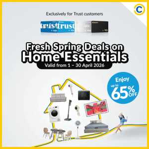 COURTS Singapore Home Essentials Sale | Ends 30 Apr flyer cover