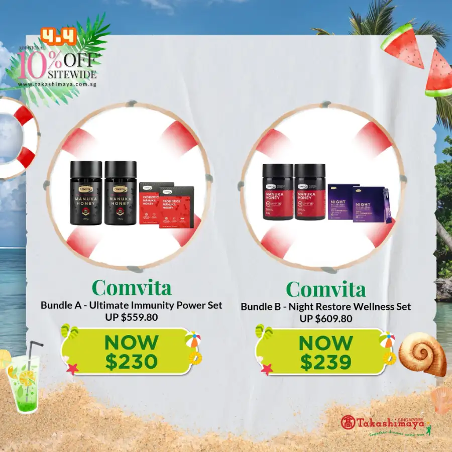 Takashimaya Singapore 4.4 Online Sale | Ends 7 Apr