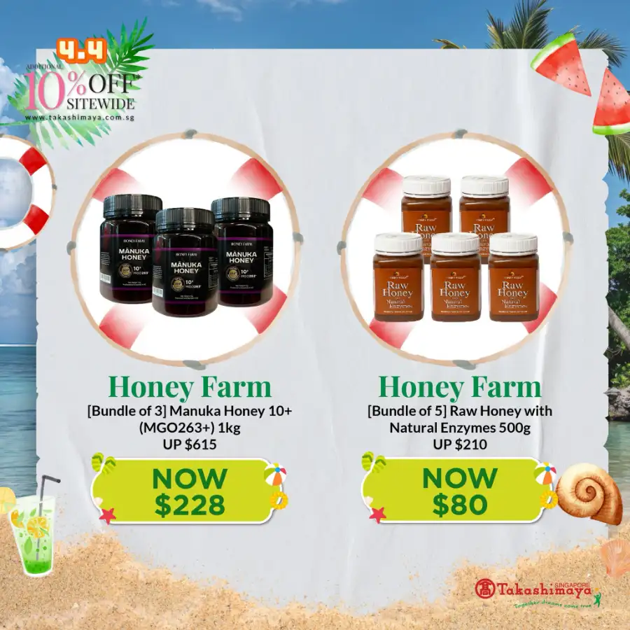 Takashimaya Singapore 4.4 Online Sale | Ends 7 Apr