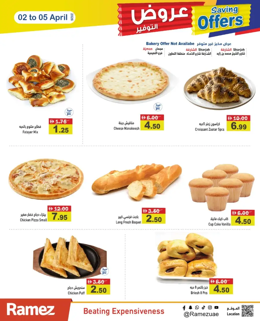 Ramez Sharjah Saving Offers 02-05 April 2026 – Grocery Deals & Discounts