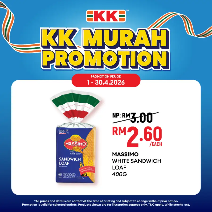 KK Mart Malaysia KK Murah Deals | Ends 30 April