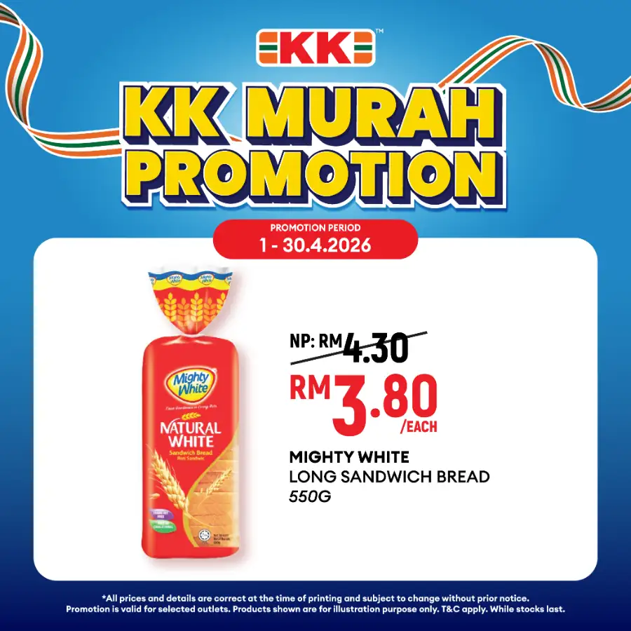 KK Mart Malaysia KK Murah Deals | Ends 30 April
