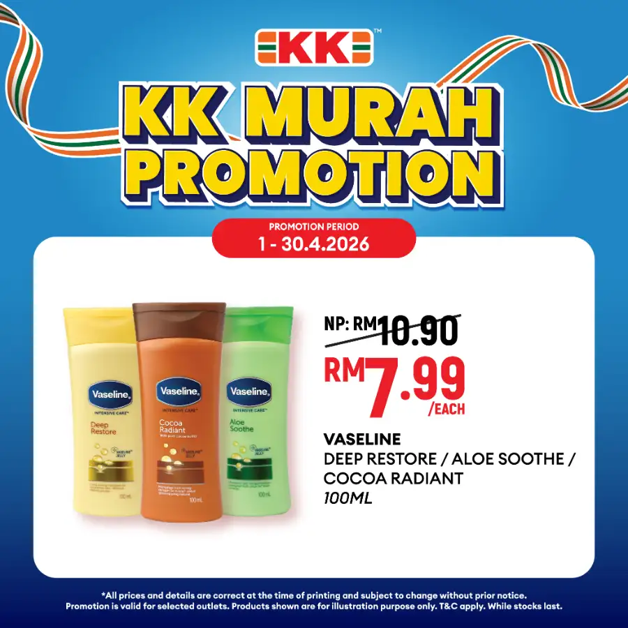 KK Mart Malaysia KK Murah Deals | Ends 30 April