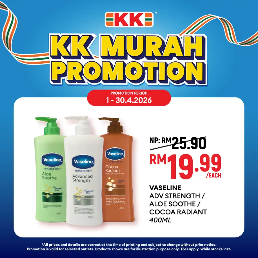 KK Mart Malaysia KK Murah Deals | Ends 30 April