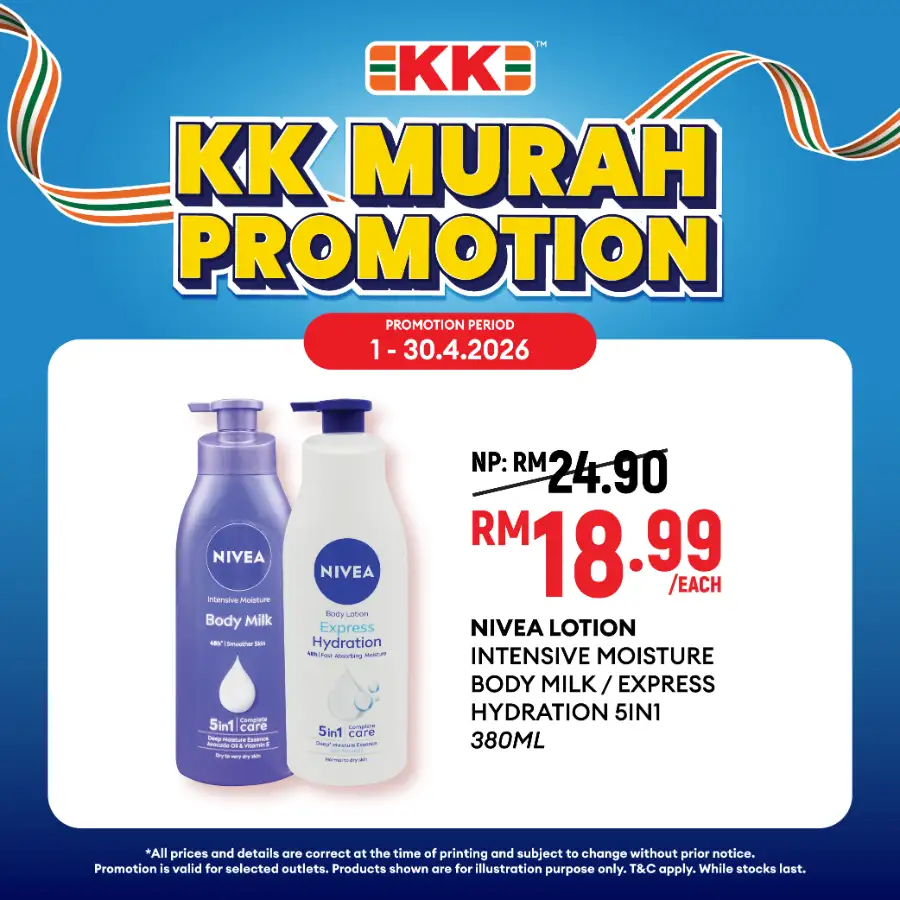 KK Mart Malaysia KK Murah Deals | Ends 30 April