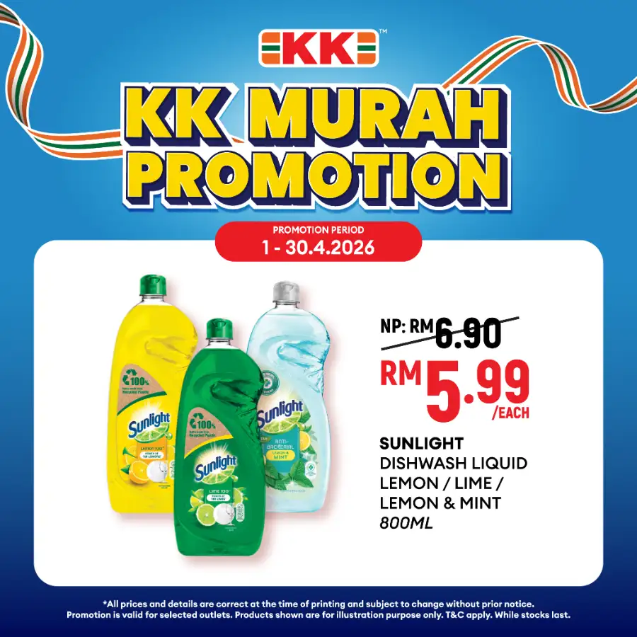KK Mart Malaysia KK Murah Deals | Ends 30 April
