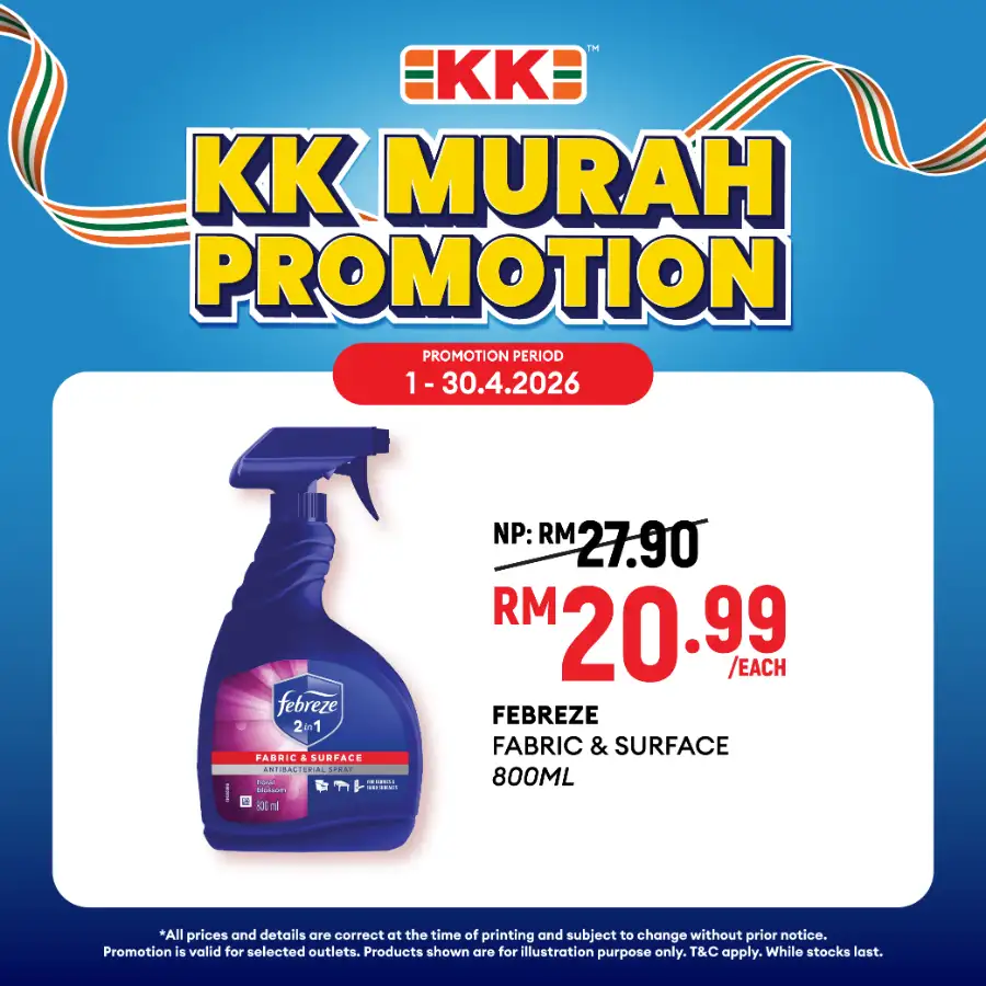 KK Mart Malaysia KK Murah Deals | Ends 30 April