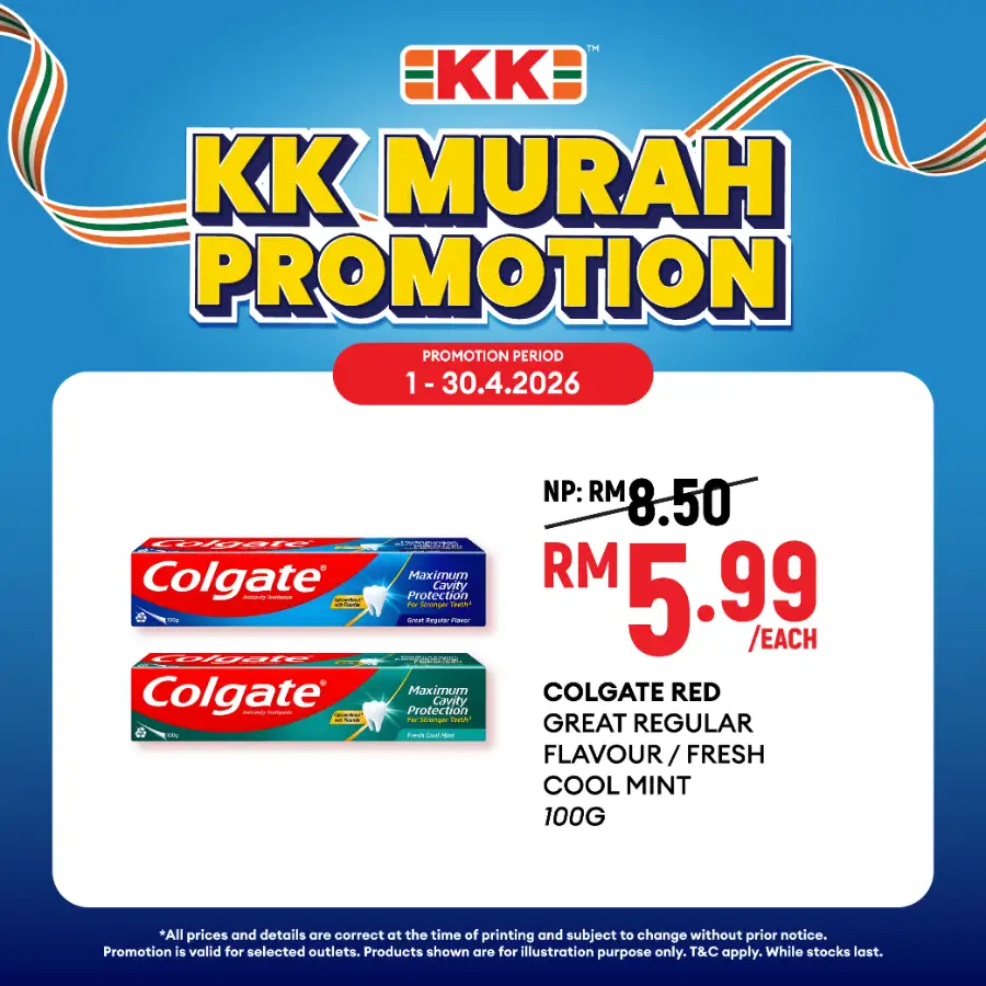 KK Mart Malaysia KK Murah Deals | Ends 30 April