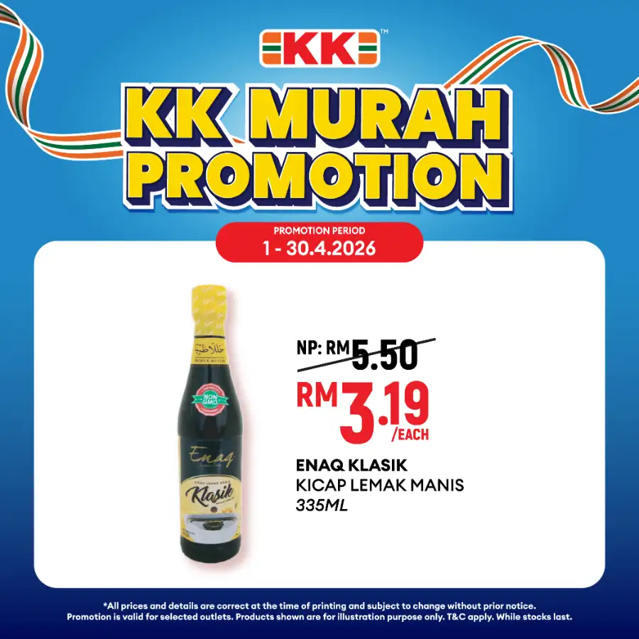 KK Mart Malaysia KK Murah Deals | Ends 30 April
