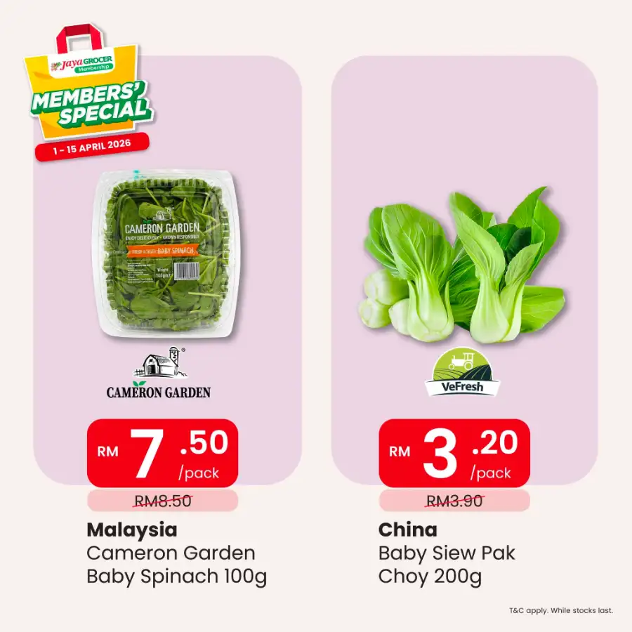 Jaya Grocer Malaysia Raya Members' Special | Ends 15 Apr
