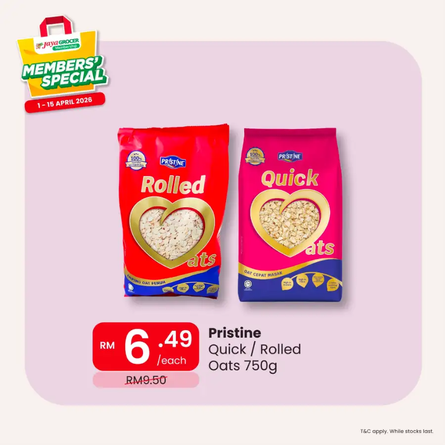 Jaya Grocer Malaysia Raya Members' Special | Ends 15 Apr