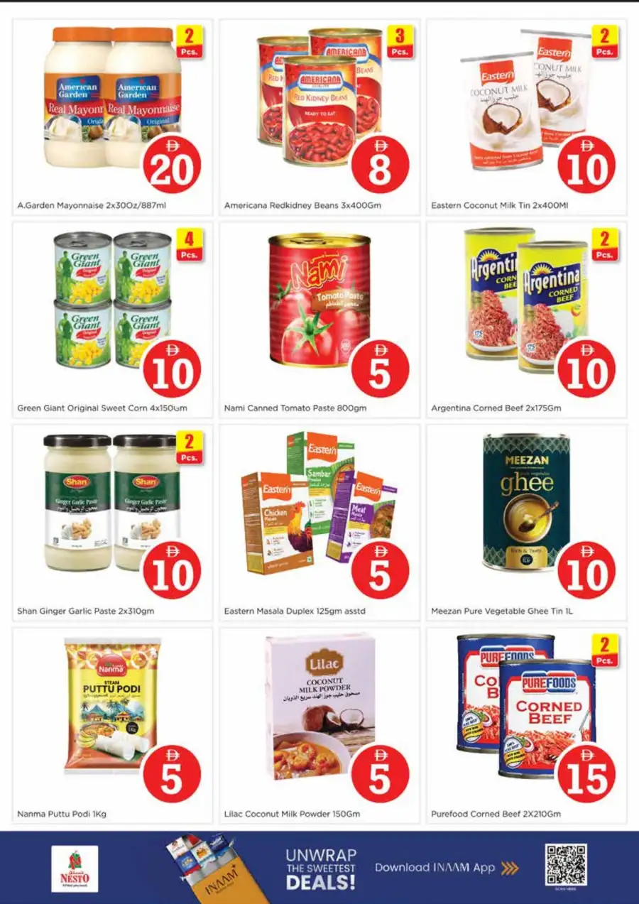 Nesto Arjan Dubai Crazy Figures Offers - 2nd to 5th April 2026