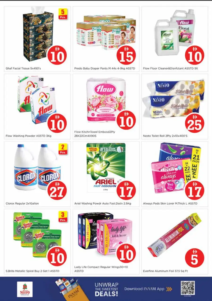 Nesto Arjan Dubai Crazy Figures Offers - 2nd to 5th April 2026