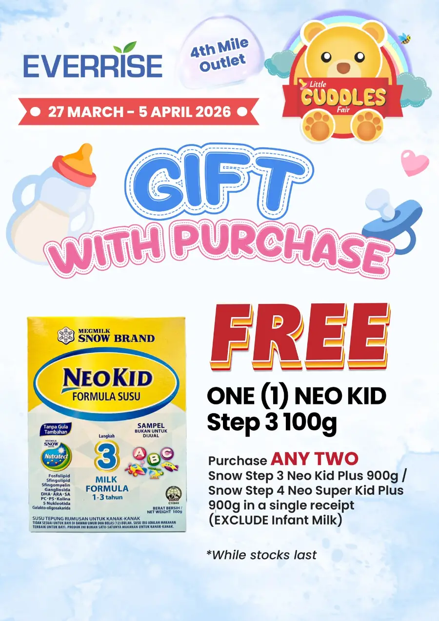 Everrise 4th Mile Cuddles Fair | Ends 5 April