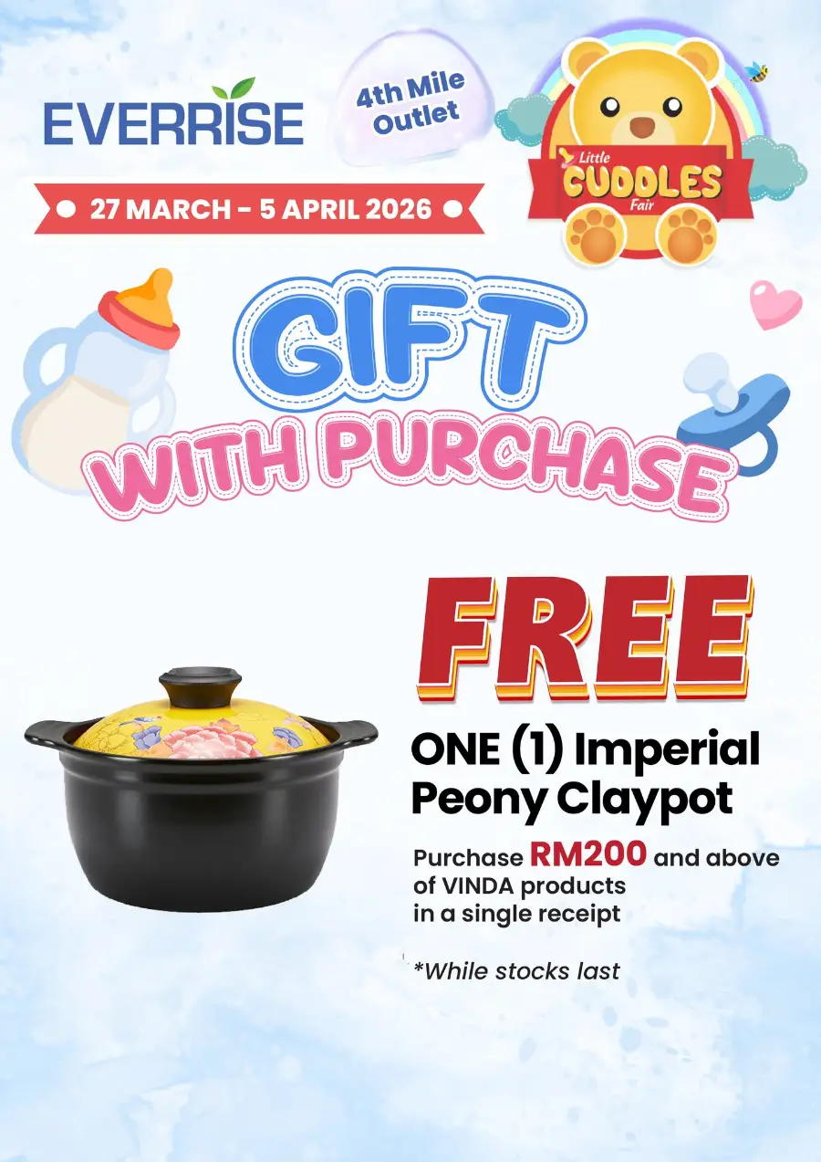 Everrise 4th Mile Cuddles Fair | Ends 5 April