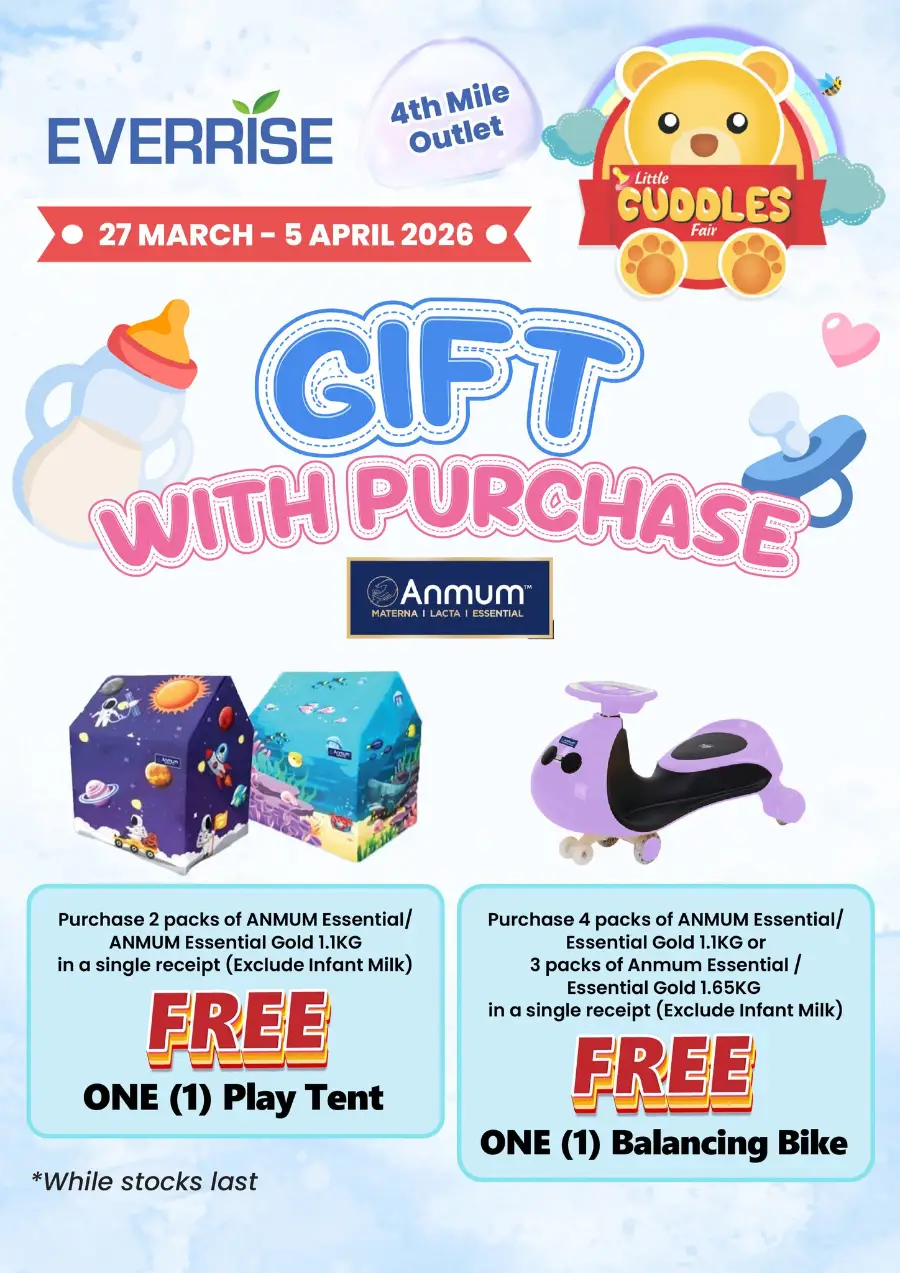 Everrise 4th Mile Cuddles Fair | Ends 5 April