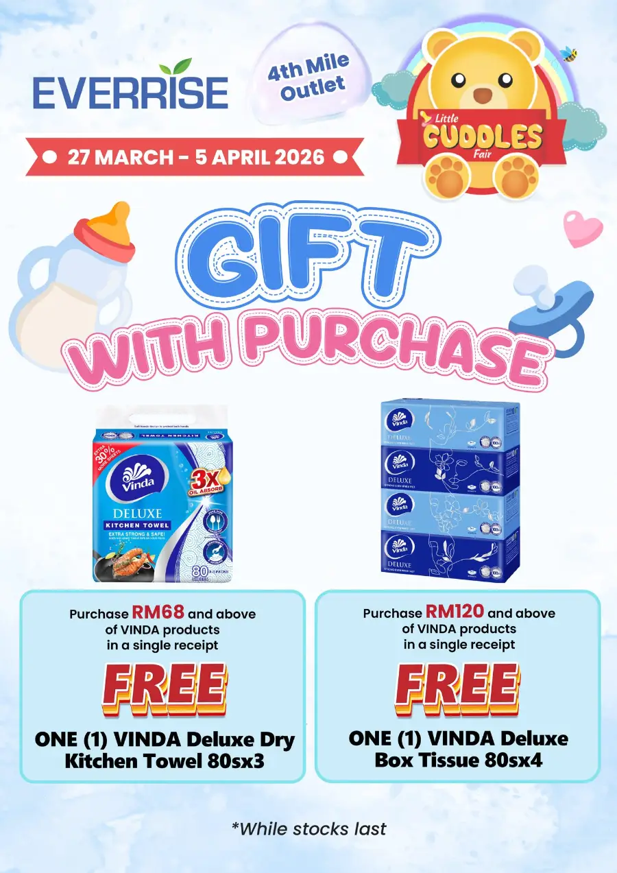 Everrise 4th Mile Cuddles Fair | Ends 5 April