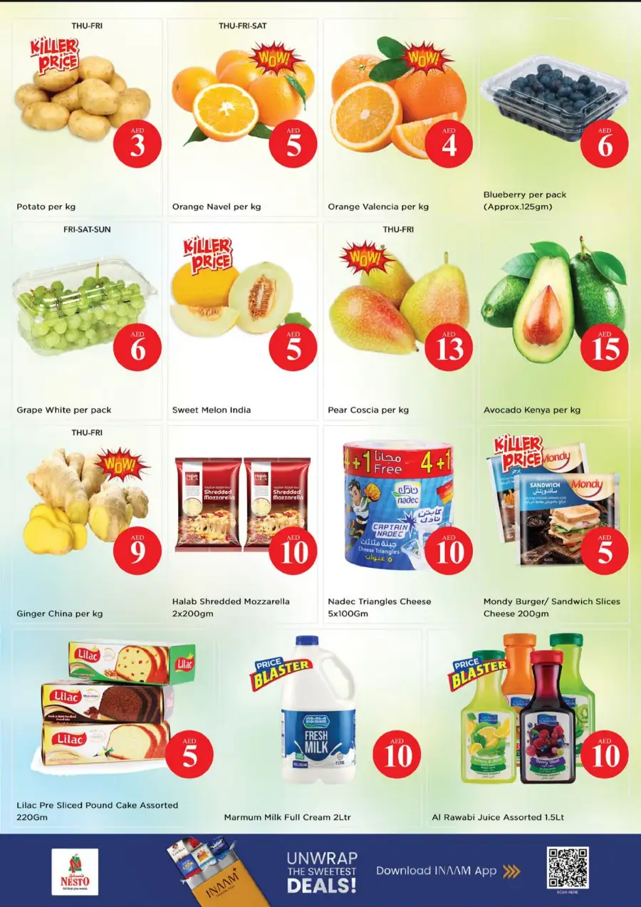 Nesto Dubai Jafza Offers - Crazy Figures Deals April 2-5 | Nesto Hypermarket