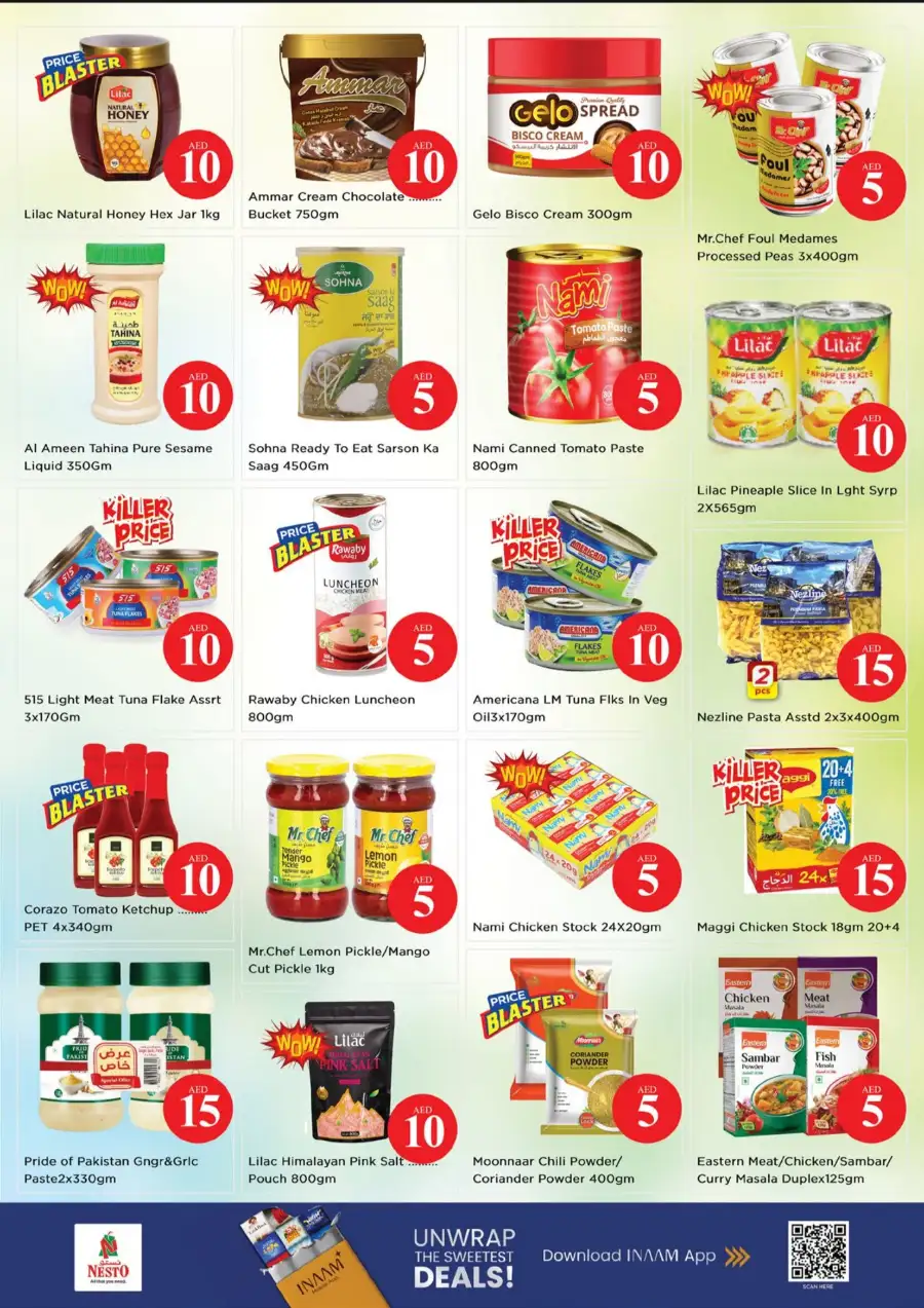 Nesto Dubai Jafza Offers - Crazy Figures Deals April 2-5 | Nesto Hypermarket