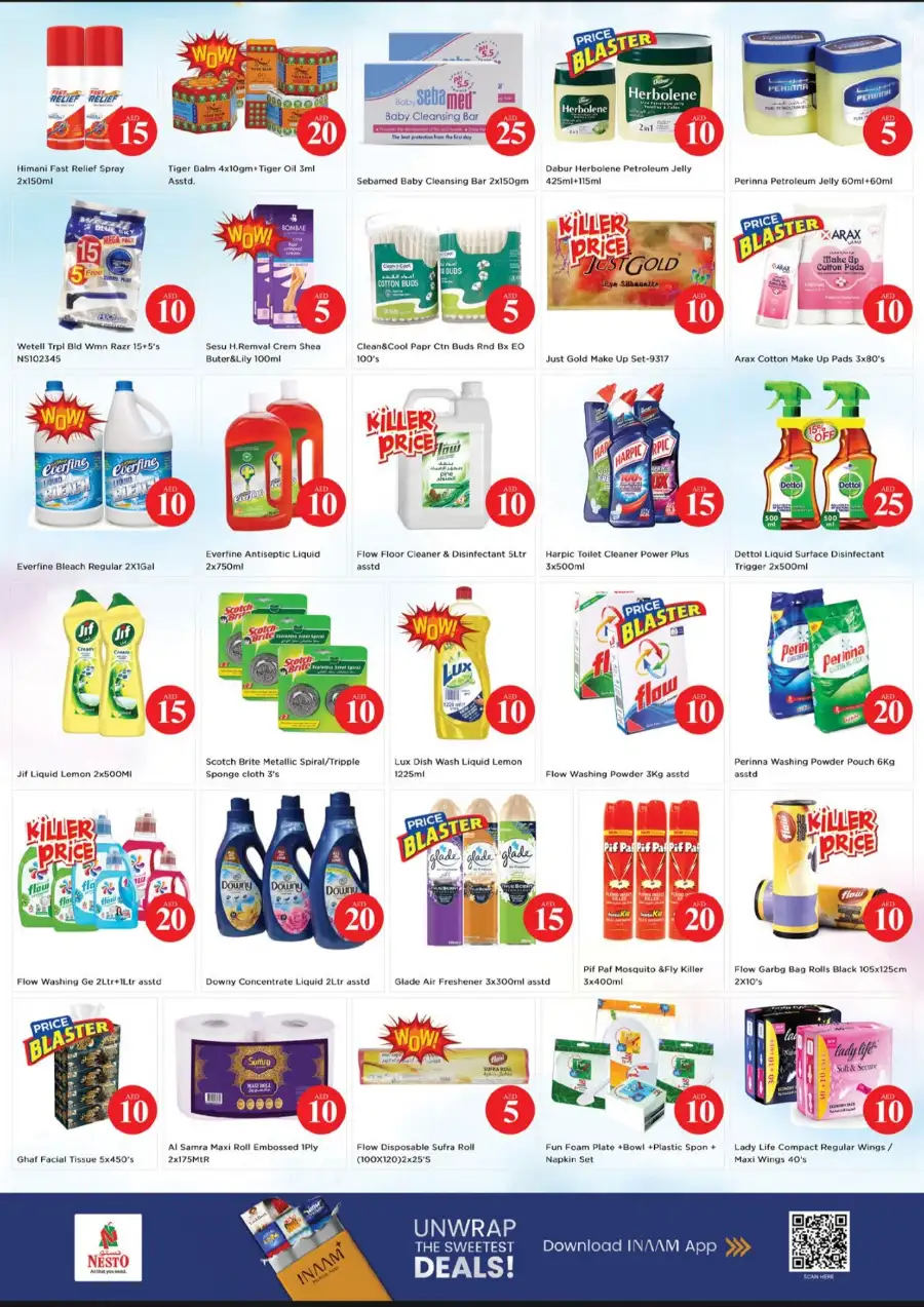 Nesto Dubai Jafza Offers - Crazy Figures Deals April 2-5 | Nesto Hypermarket