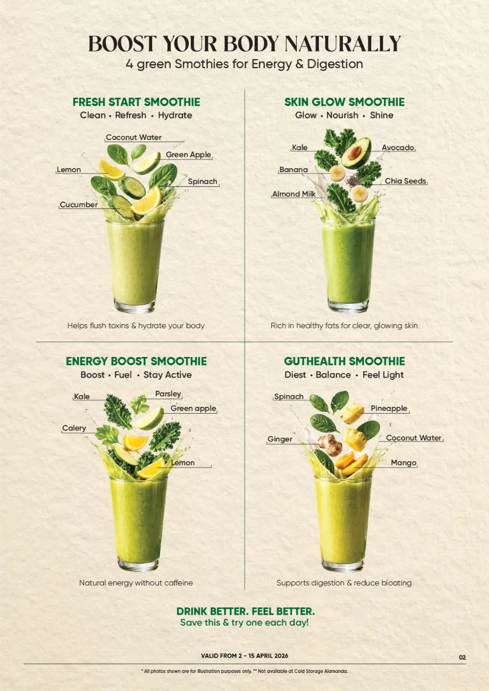 Cold Storage Malaysia Healthy Food Offers | Ends 15 April