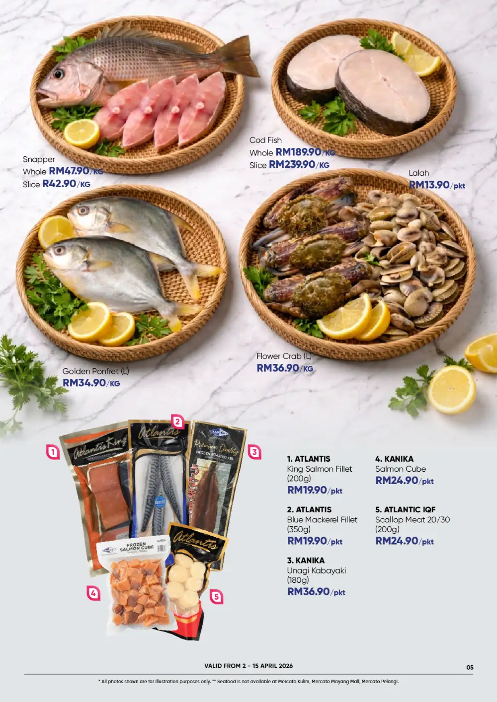 Mercató Malaysia Eat the Spectrum Offers | Ends 15 April