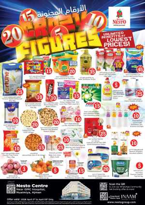 Crazy figures In Nesto Hypermarket Sharjah / Ajman