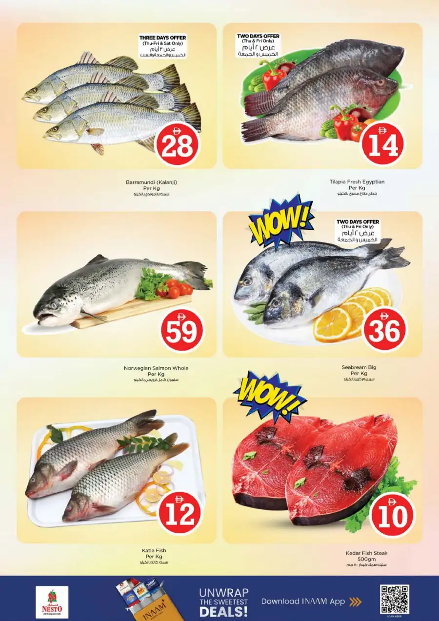 Nesto Sharjah Offers - Crazy Figures Sale April 2-5 | Best Grocery Deals