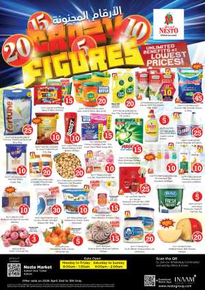 Crazy figures In Nesto Hypermarket Sharjah / Ajman