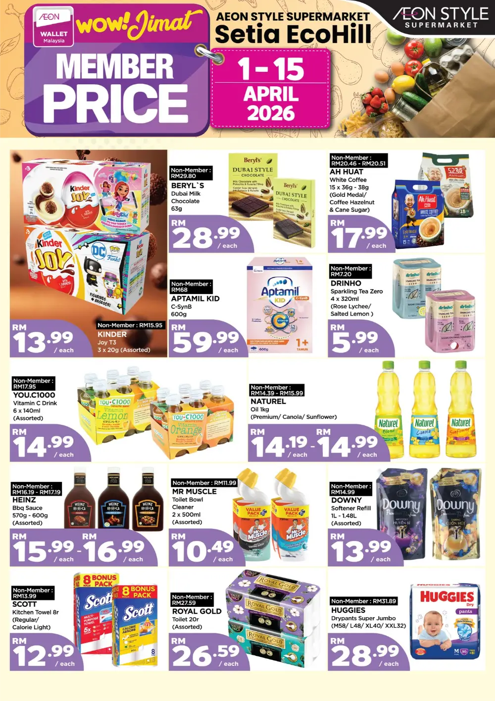 AEON Setia EcoHill Member Deals | Ends 15 April