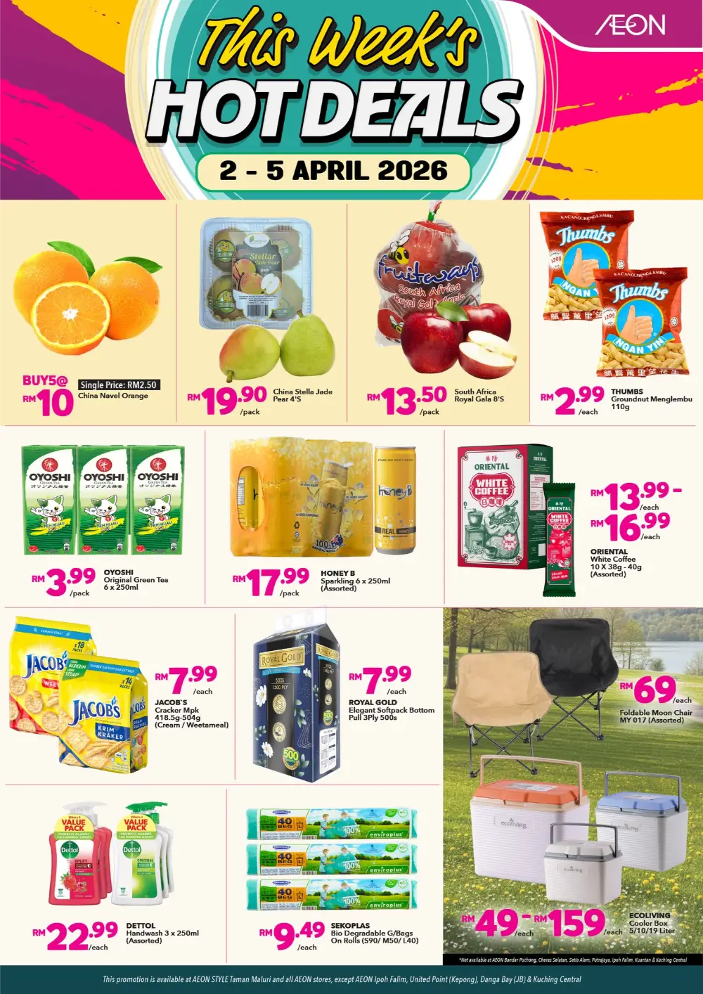 AEON Malaysia Hot Deals | Ends Sunday
