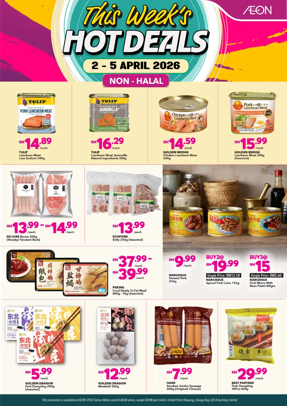 AEON Malaysia Hot Deals | Ends Sunday