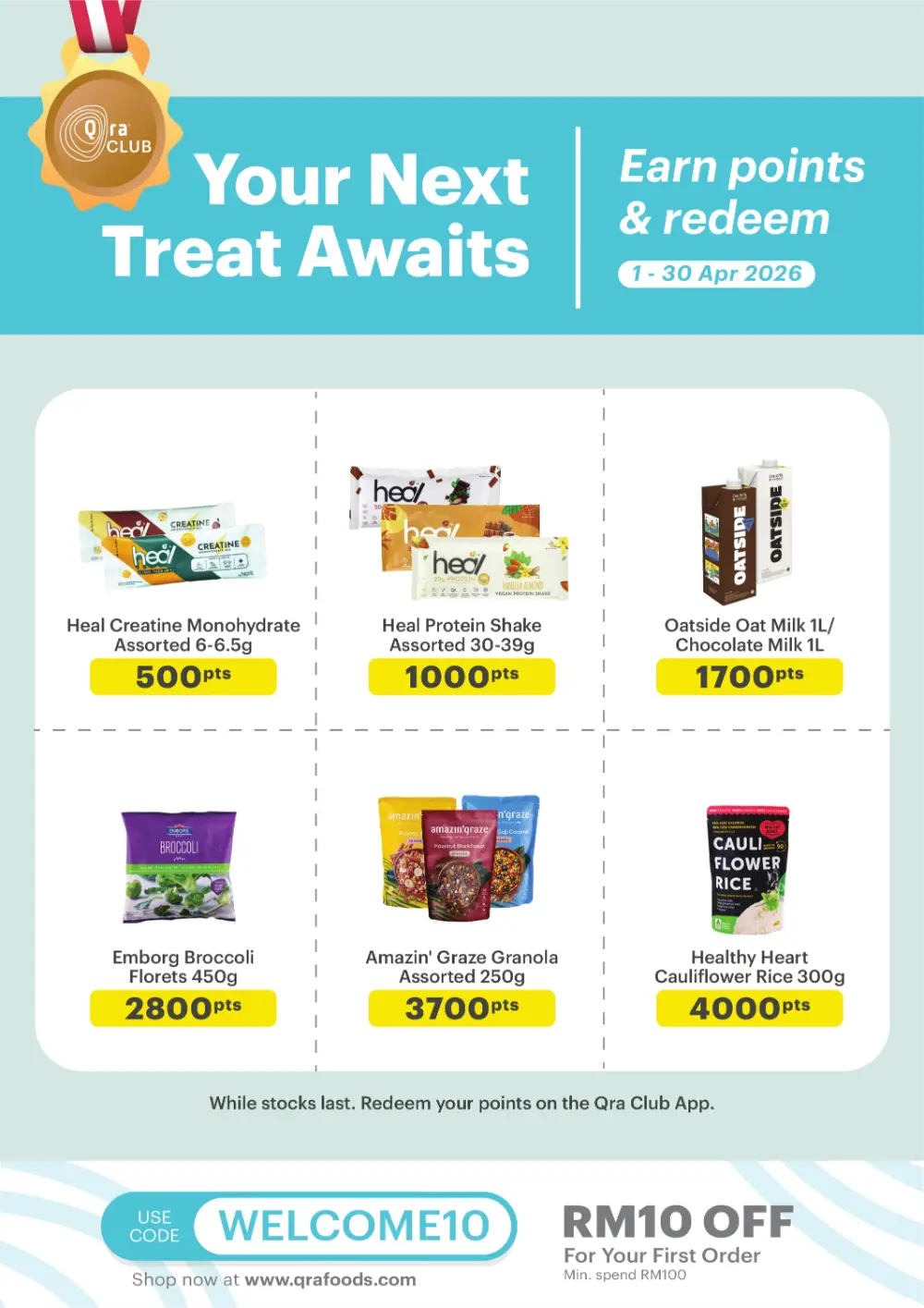 Qra Malaysia Better Everyday Offers | Ends 30 Apr